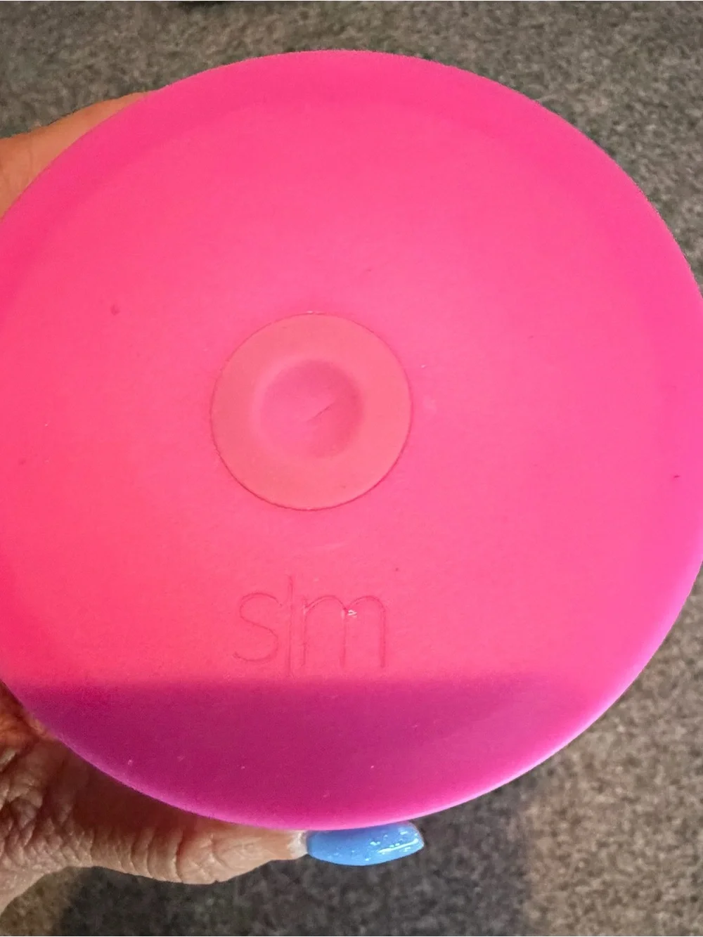 Simple Modern Pink Studded Tumbler Cup with Straw